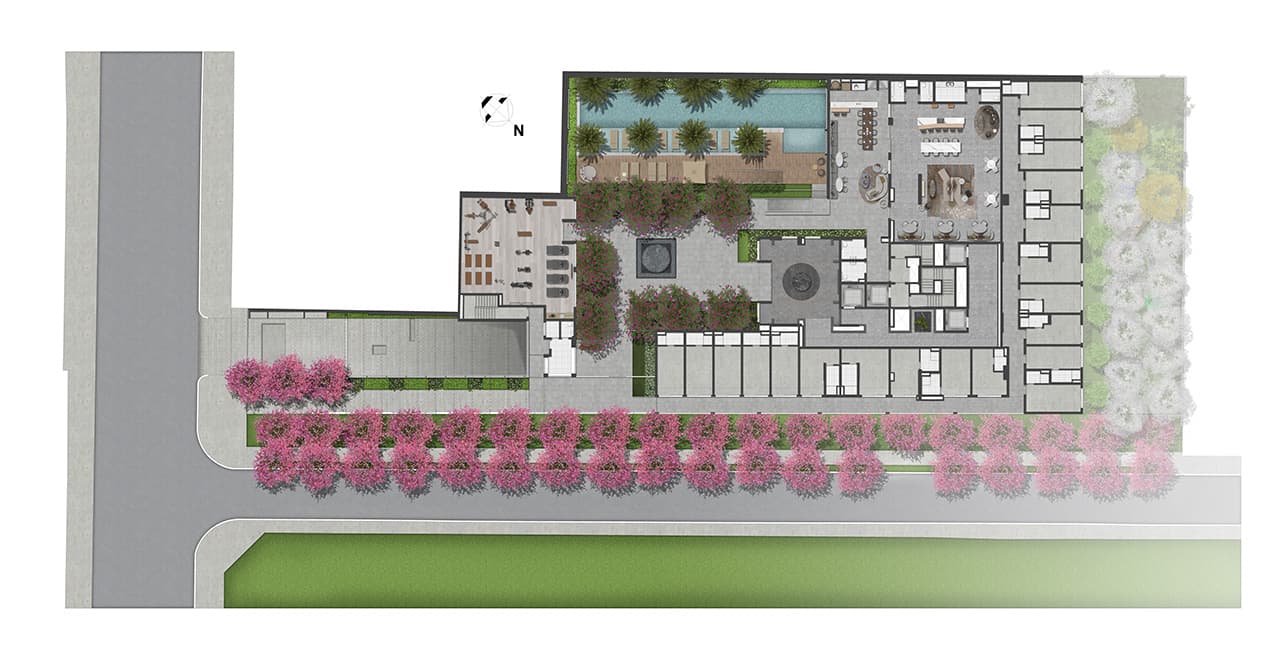 Implantação térreo