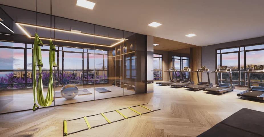 Perspectiva ilustrada da academia