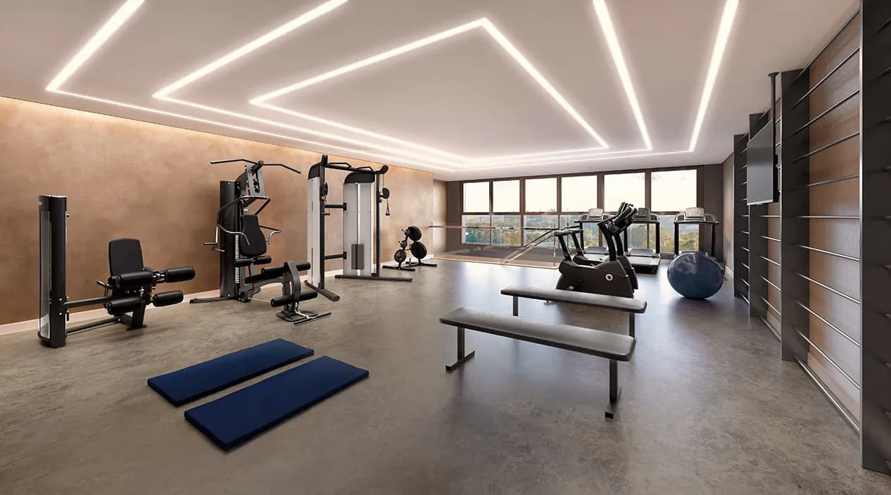 Perspetiva ilustrada da academia