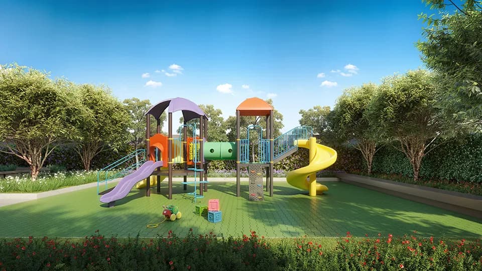 Perspectiva ilustrada do playground