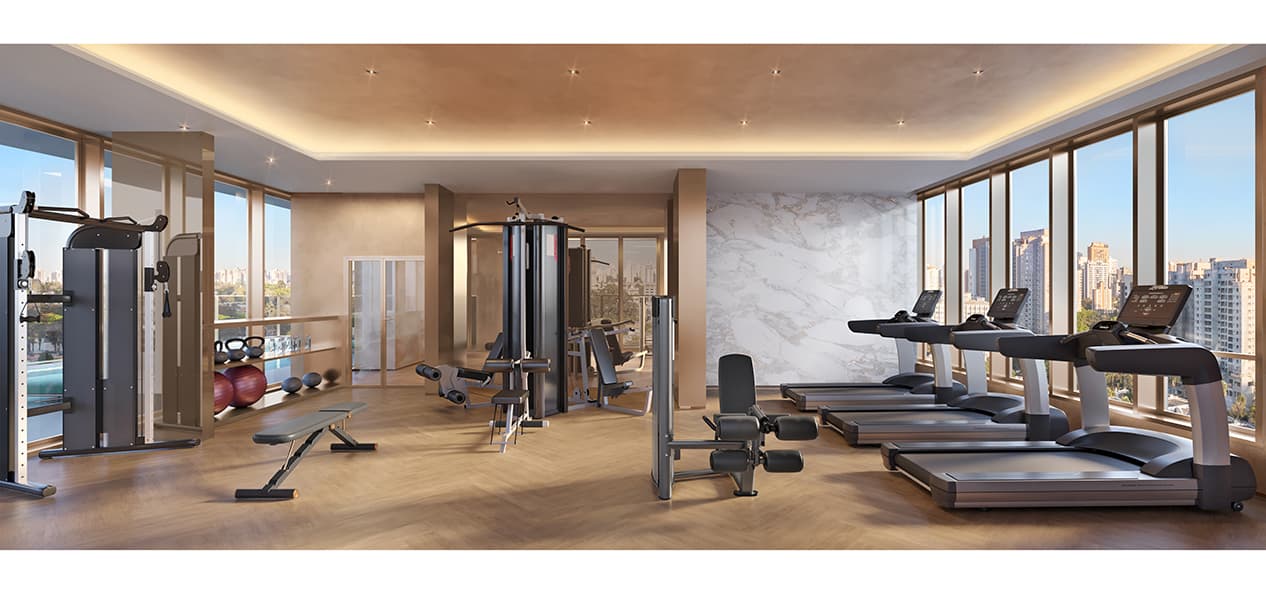 Perspectiva ilustrada da academia