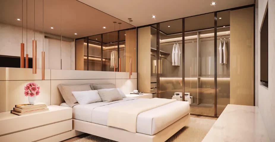 Perspectiva ilustrada do decorado