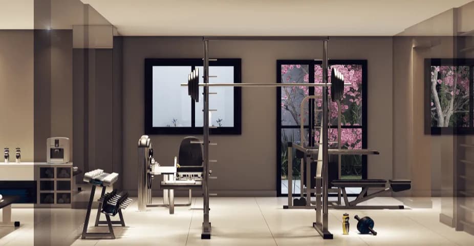 Perspectiva ilustrada da academia