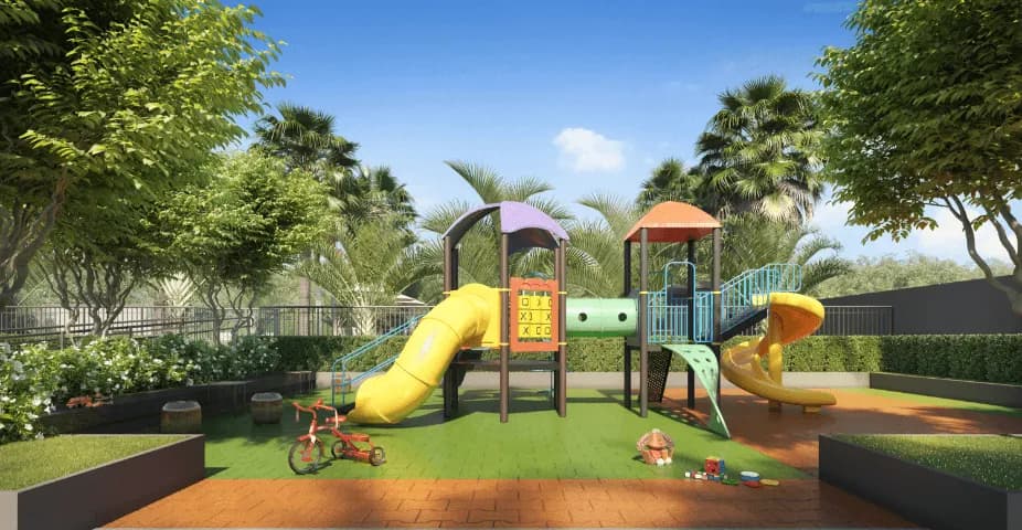 Perspectiva ilustrada do playground