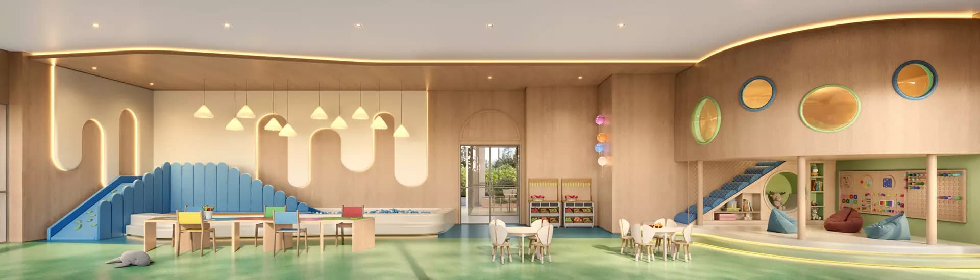 Perspectiva ilustrada da Brinquedoteca