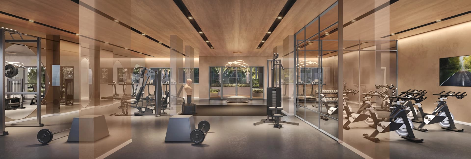 Perspectiva ilustrada do Fitness 1