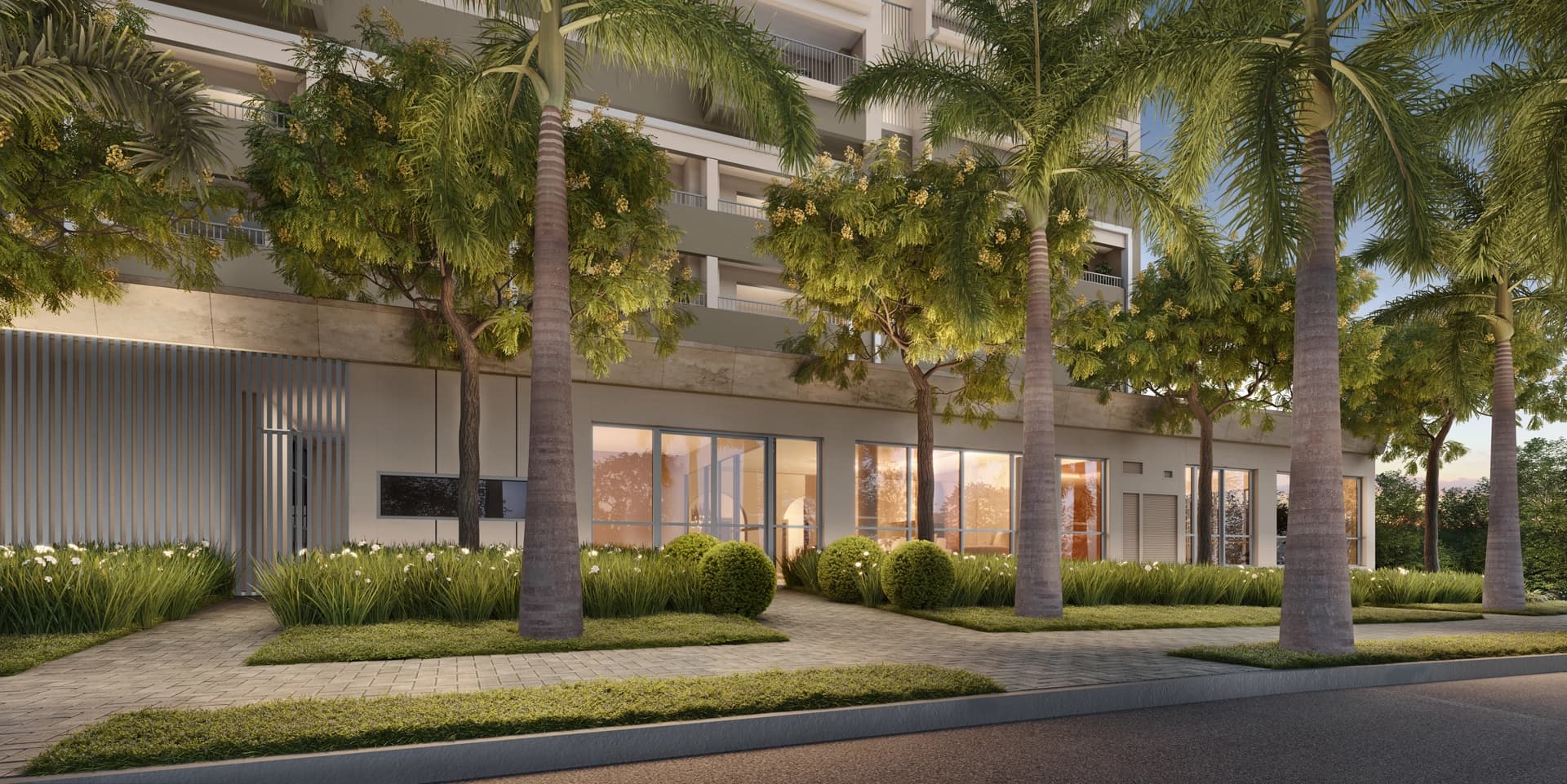 Perspectiva ilustrada do Acesso