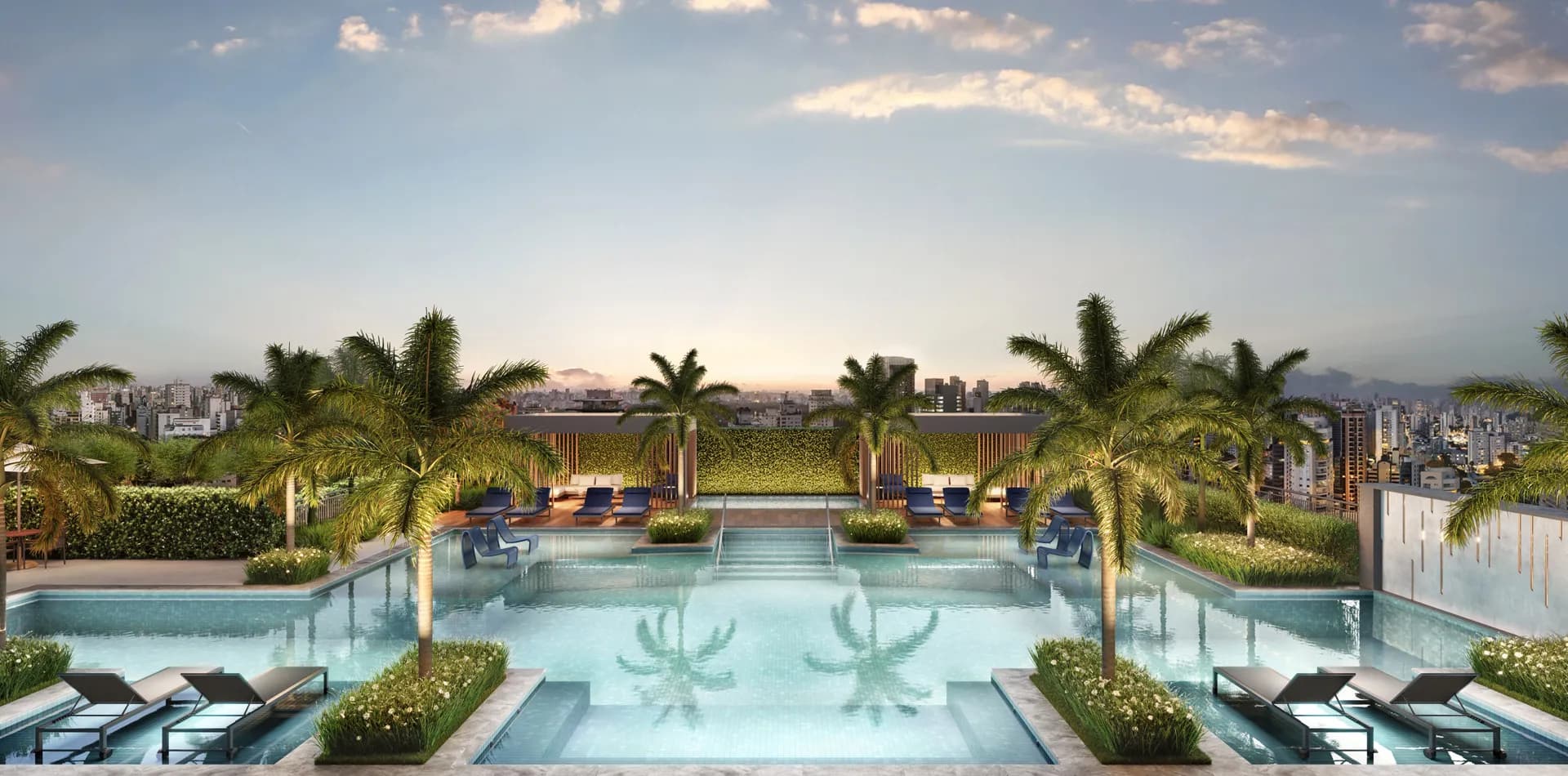 PERSPECTIVA ILUSTRADA DA PISCINA