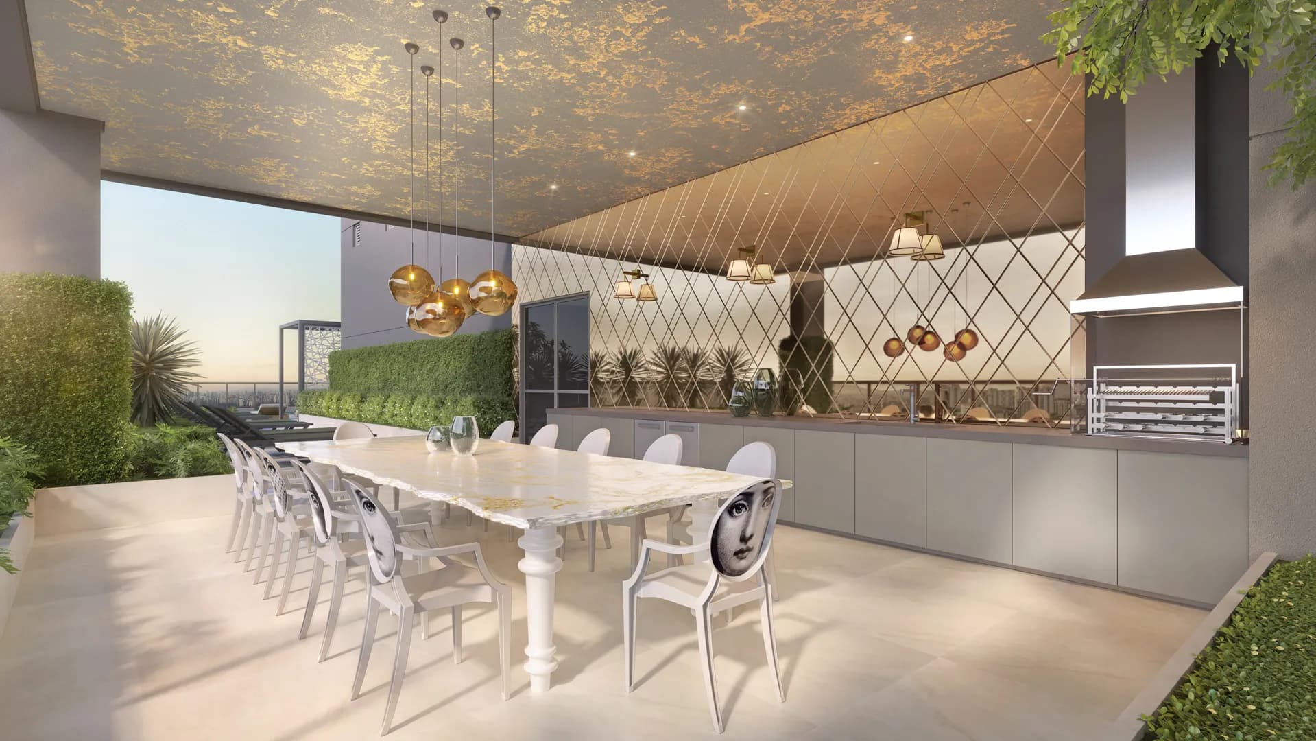 Perspectiva ilustrada yoo gourmet