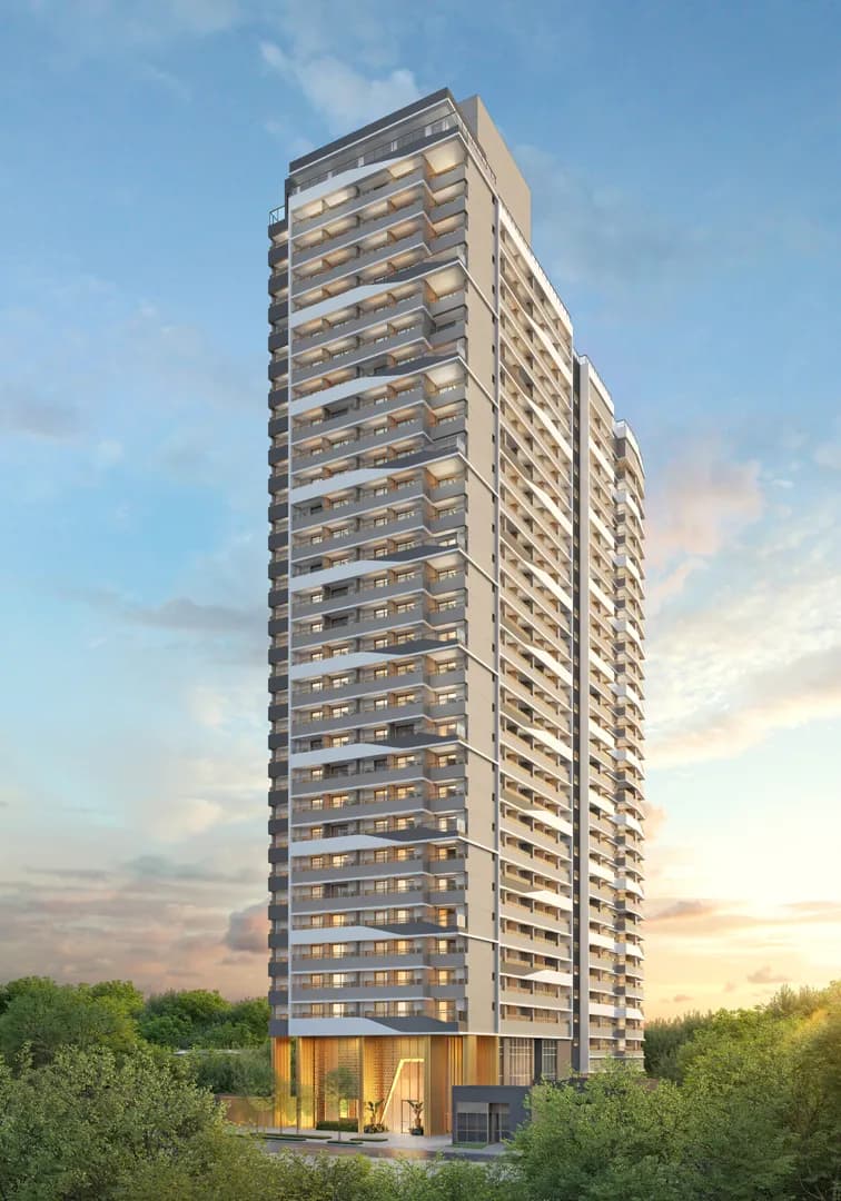 Perspectiva ilustrada fachada