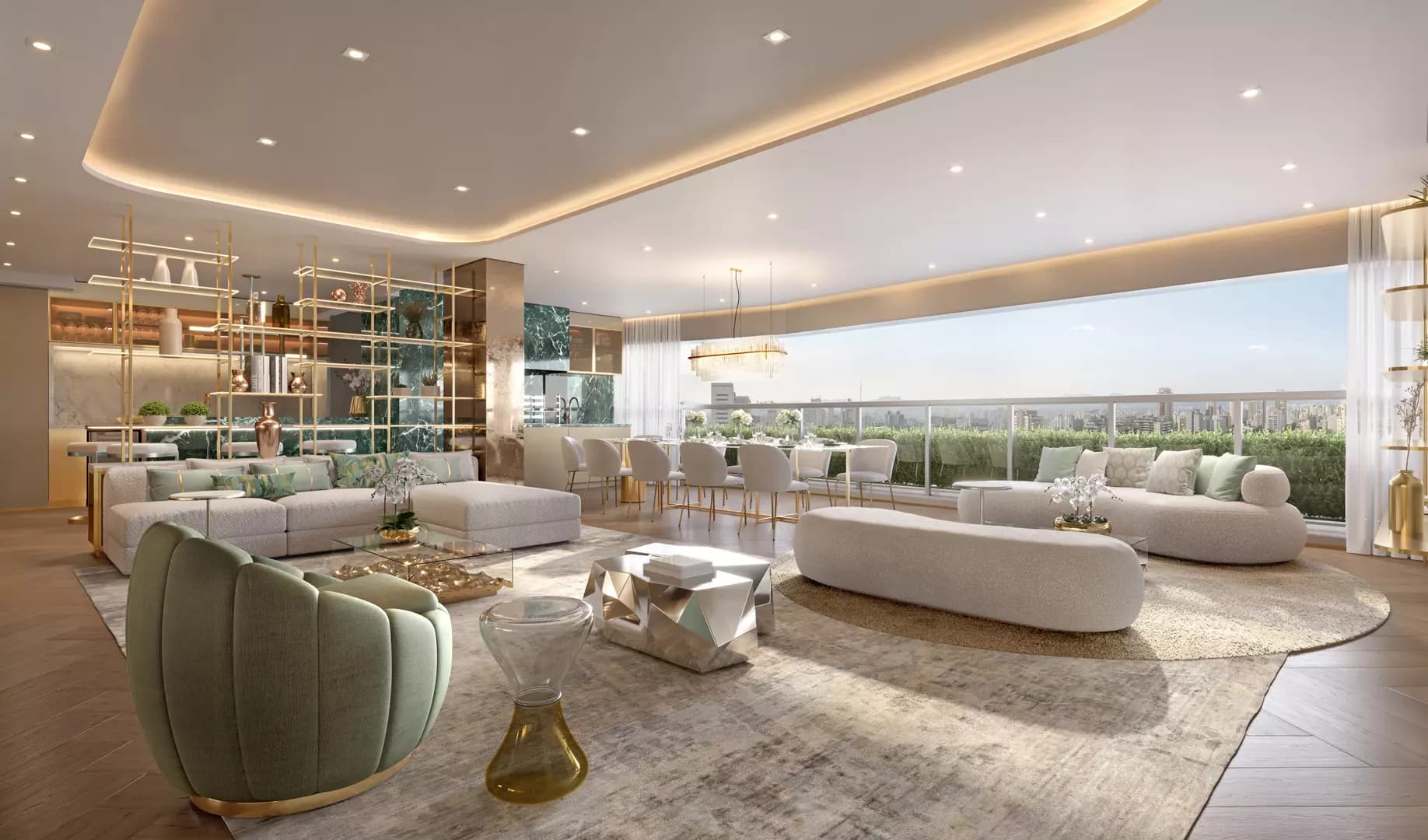 Apartamento decorado 170m