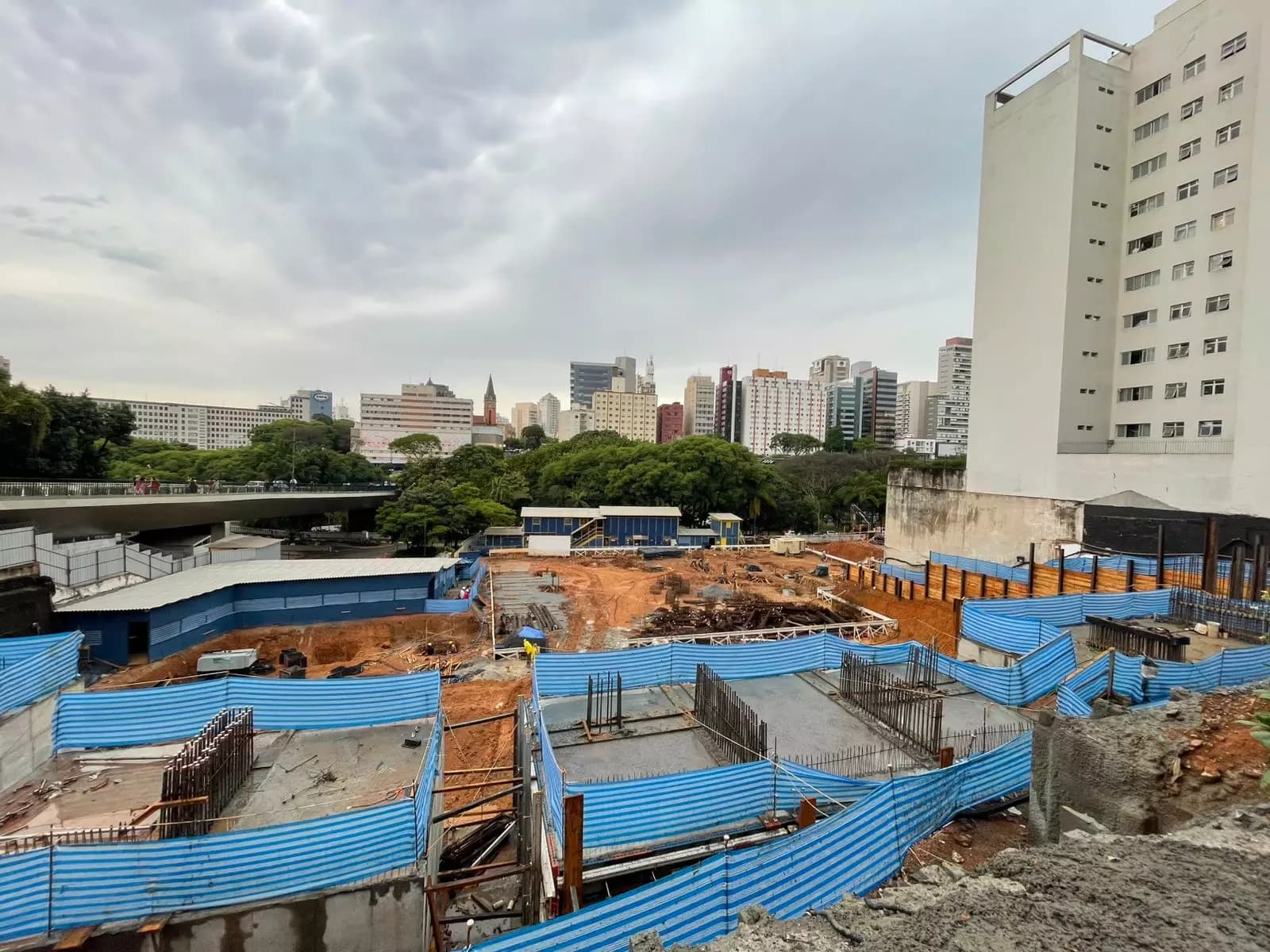 Foto da obra dezembro de 2025