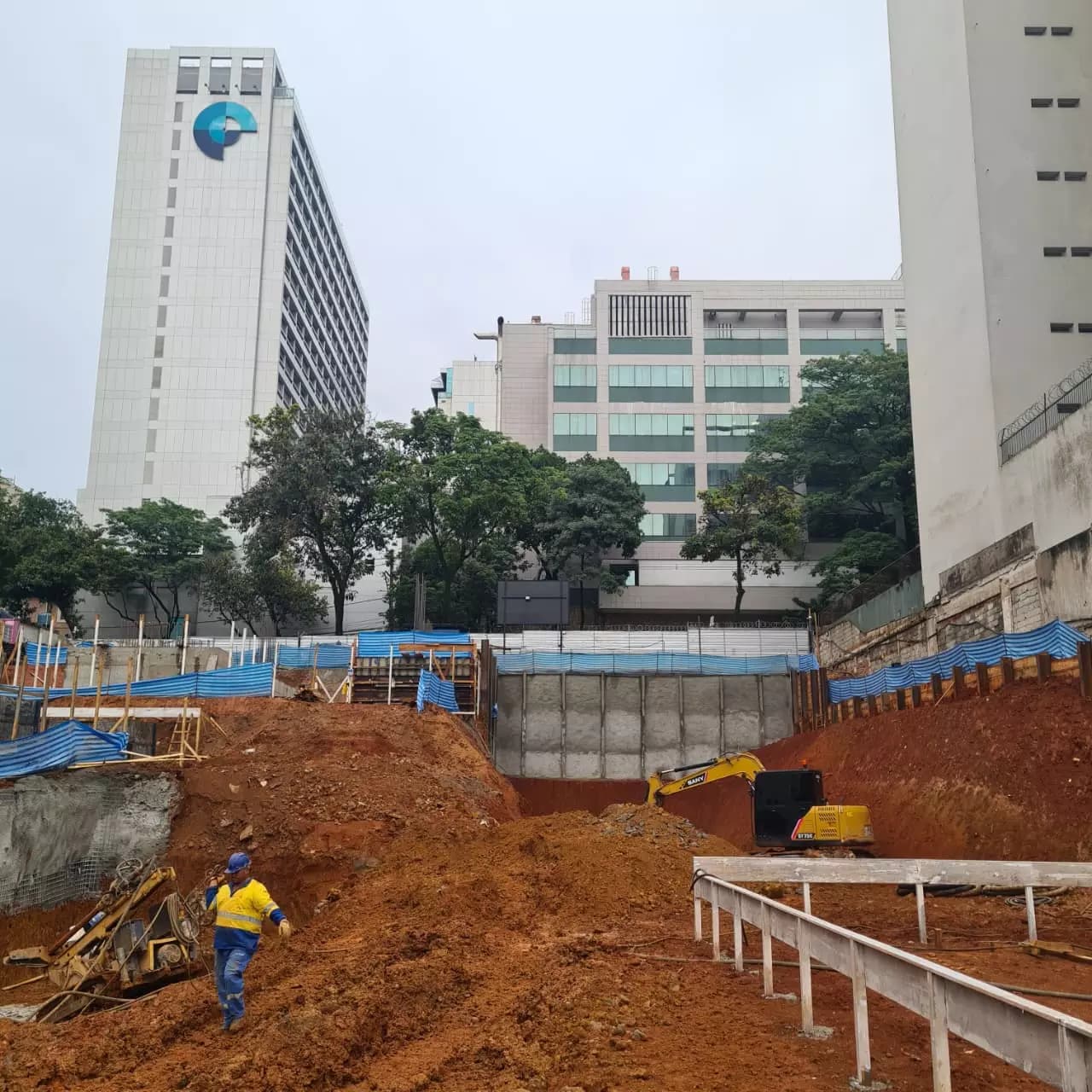 Foto da obra dezembro de 2025