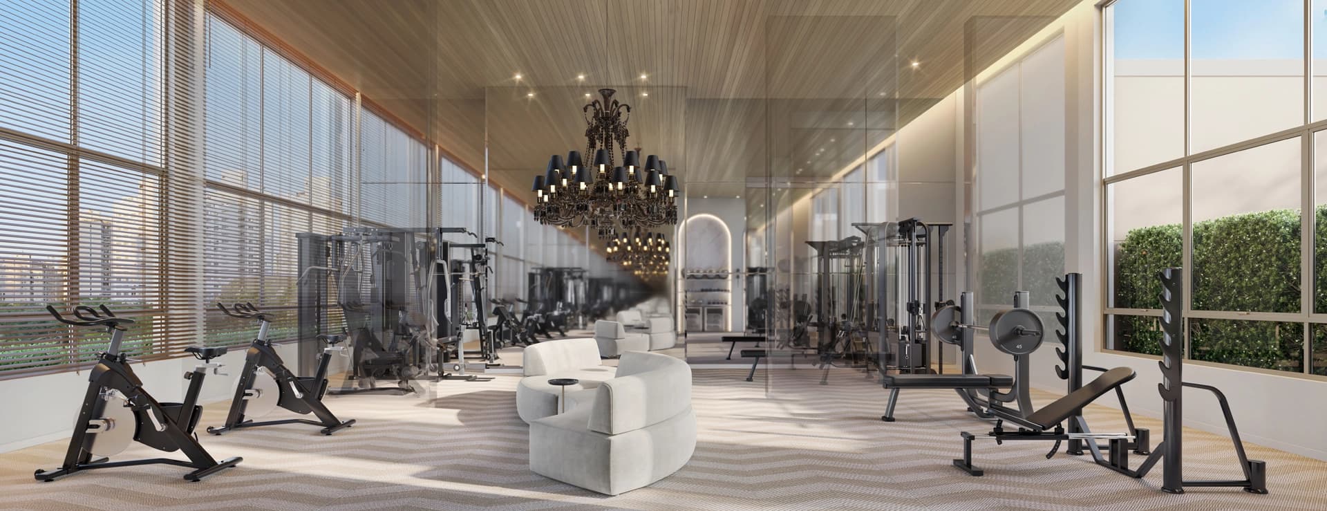 Perspectiva ilustrada do Fitness 1