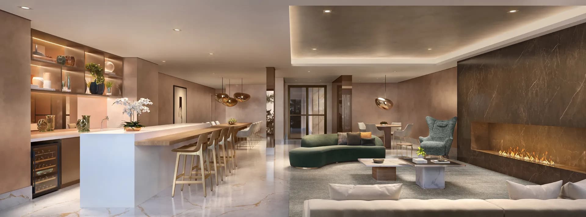 PERSPECTIVA ILUSTRADADA SALÃO DE FESTAS