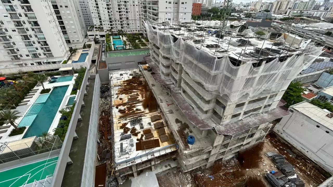 Foto da obra dezembro de 2025