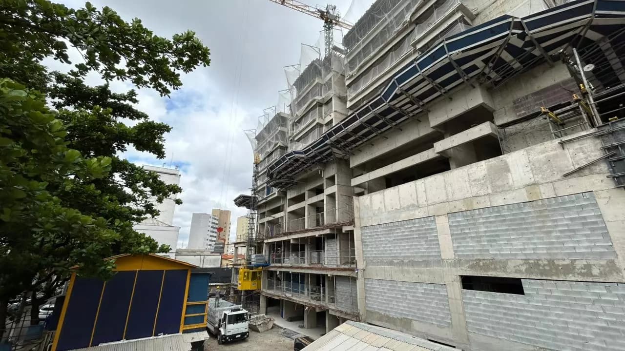Foto da obra dezembro de 2025
