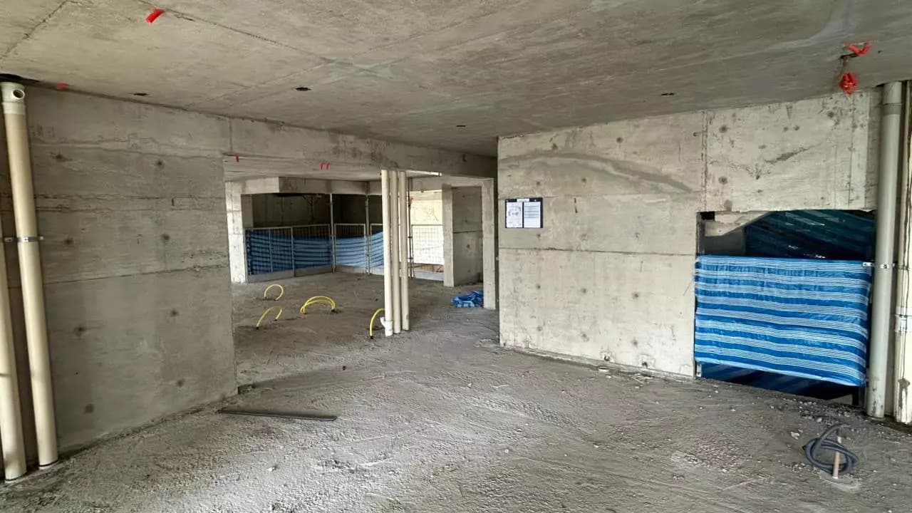 Foto da obra dezembro de 2025