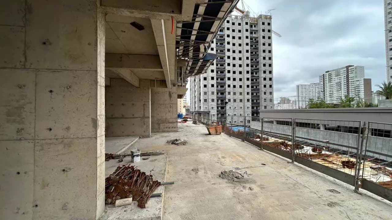 Foto da obra dezembro de 2025