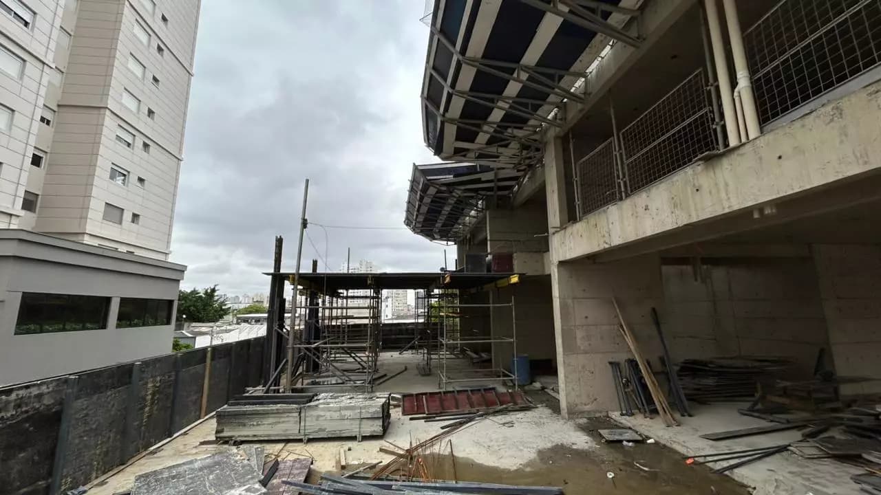 Foto da obra dezembro de 2025
