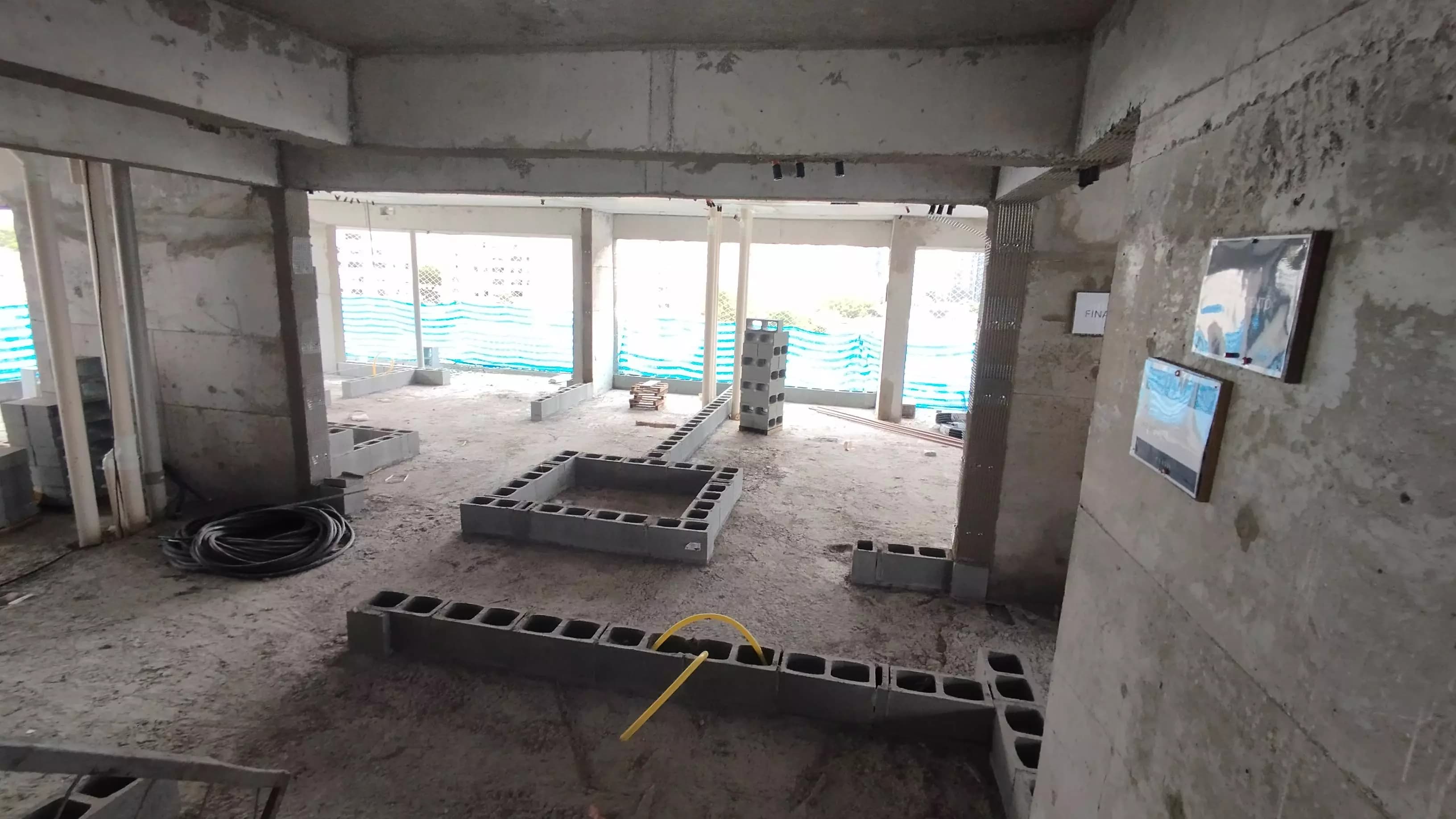 Foto da obra dezembro de 2025