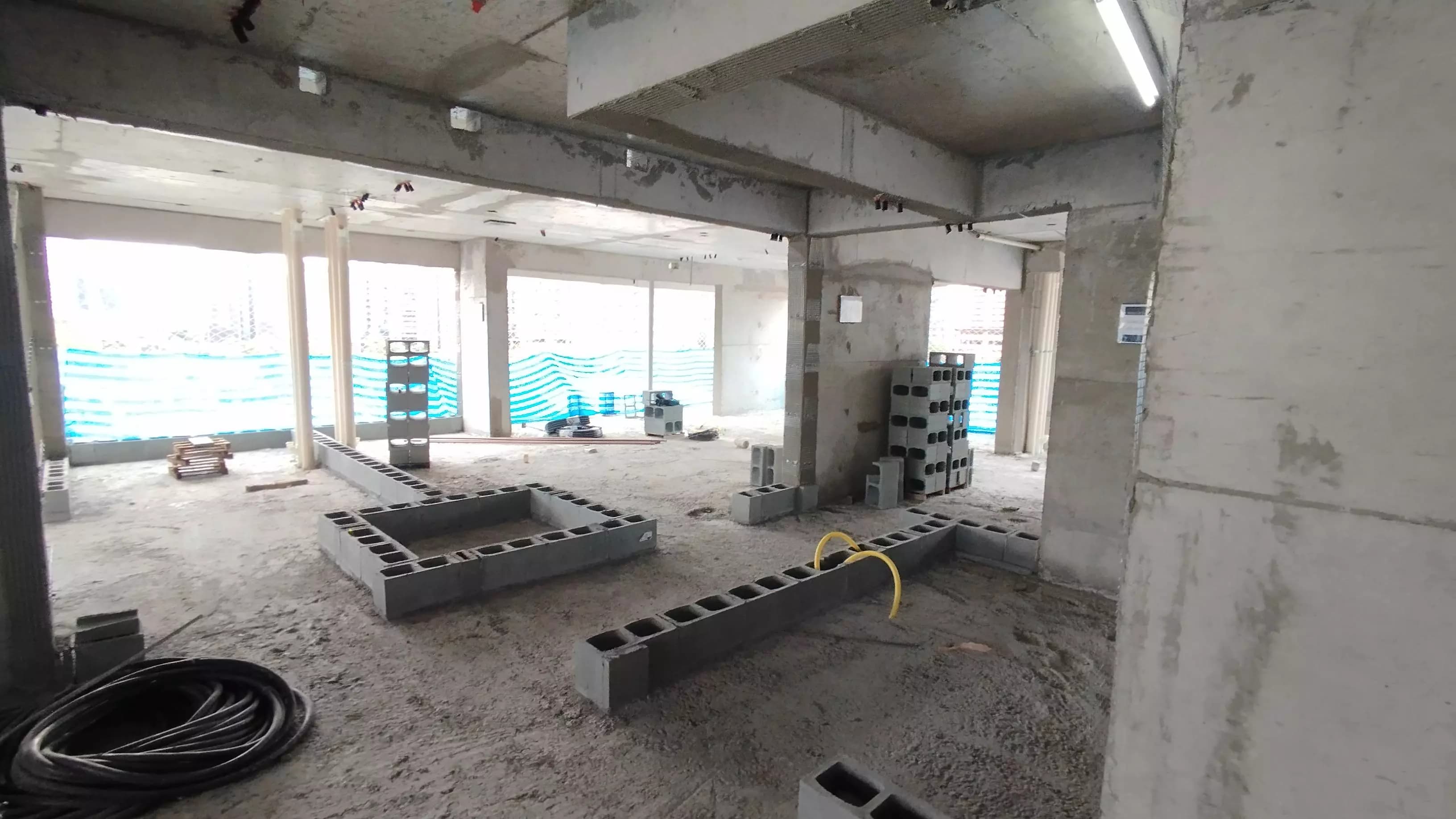 Foto da obra dezembro de 2025