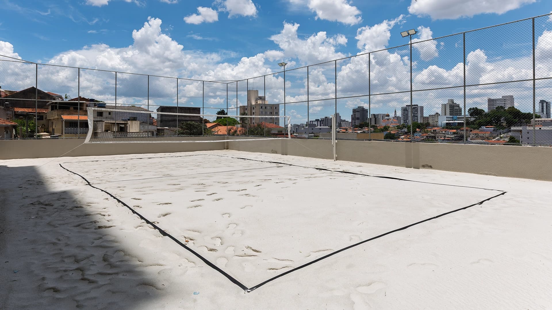 Foto da quadra de Beach Tennis