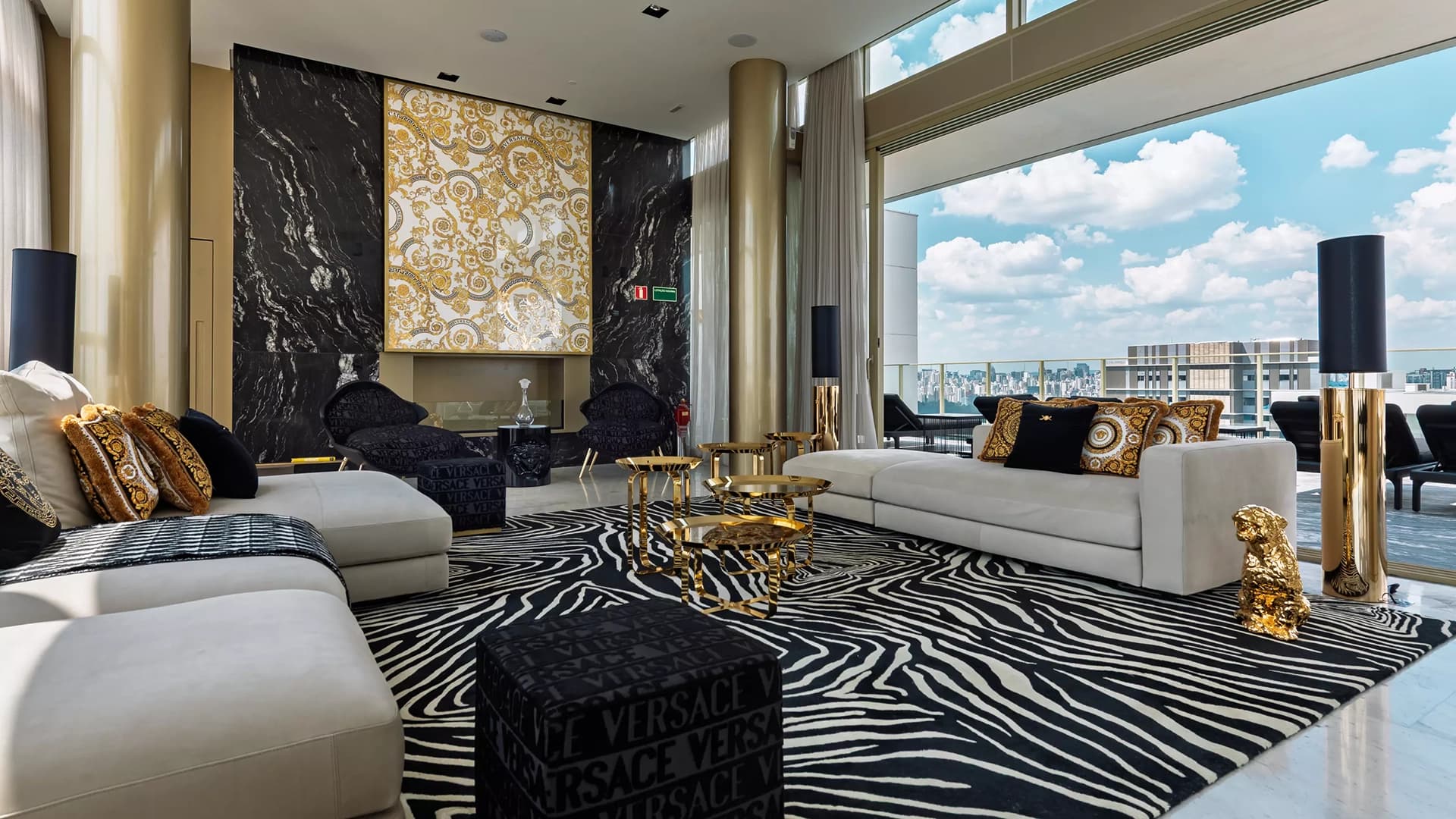 Foto do Salão de Festas do Rooftop