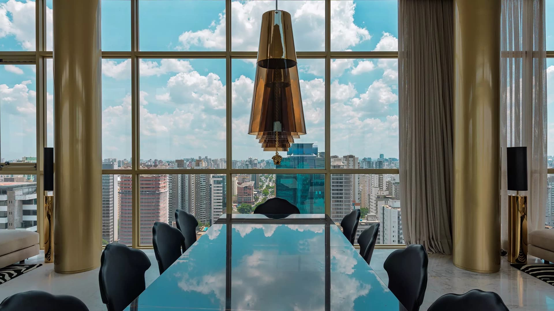 Foto do Salão de Festas do Rooftop